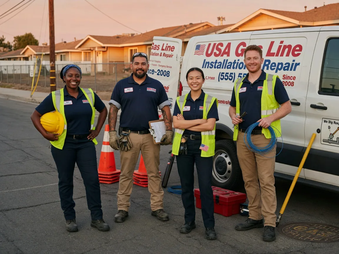Gas Line Installation company in Kents Store, VA
